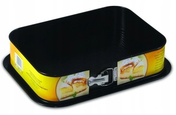 BLACHA BLASZKA FORM PIECZEN CIAST CIASTA WYPIEK TORT OTWIERANA KLAMRA 24X35