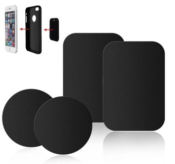 2x МЕТАЛЛИЧЕСКАЯ ПЛАСТИНА ДЛЯ МАГНИТНОГО ДЕРЖАТЕЛЯ ТЕЛЕФОНА МАГНИТ 40 мм