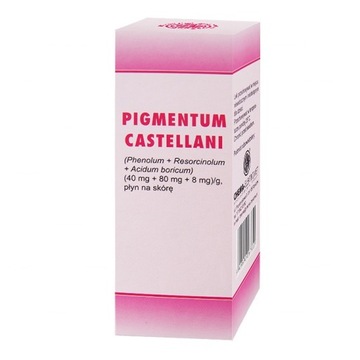 Pigmentum Castellani lek przeciwgrzybiczy 125 g