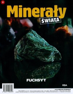 KOLEKCJA MINERAŁY ŚWIATA nr 8 - FUCHSYT