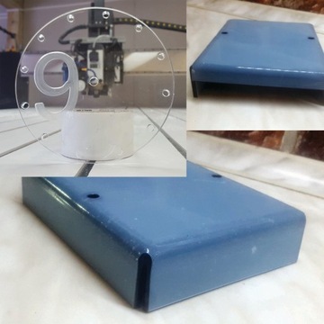 Plexi PMMA szkło akryl bezbarwna 3mm 10x10cm