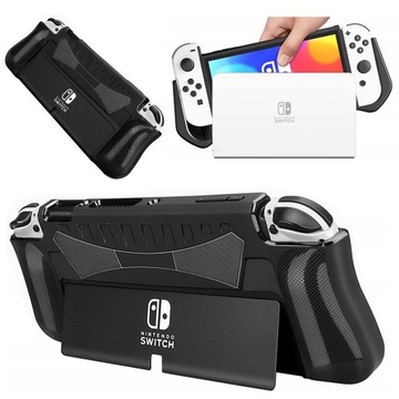 Etui do Nintendo Switch Oled 7.0 karbon czarne