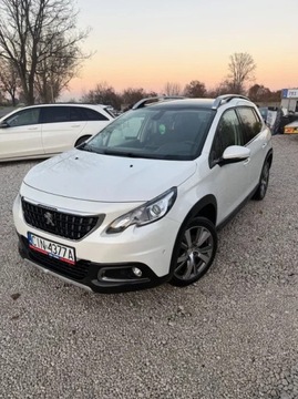 Peugeot 2008 I SUV Facelifting 1.2 PureTech 110KM 2019 PEUGEOT 2008 SALON POLSKA!AUTOMAT !Panorama Alu 17 Skóra Navi