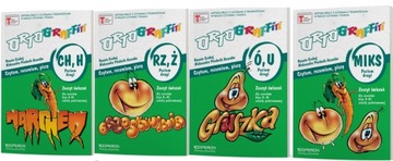 ORTOGRAFFITI POZIOM 2 ZESZYT ĆWICZEŃ Ó-U + RZ-Ż + CH-H + MIKS OPERON KL.5-6