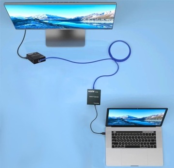 КОНВЕРТЕР HDMI Витая пара УДЛИНИТЕЛЬ LAN 60M 3D RJ45 RX УДЛИНИТЕЛЬНЫЙ КАБЕЛЬ