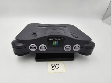 КОНСОЛЬ NINTENDO 64, ЕВРОПЕЙСКАЯ ВЕРСИЯ, ЧЕРНАЯ + ОРИГИНАЛЬНЫЕ АКСЕССУАРЫ