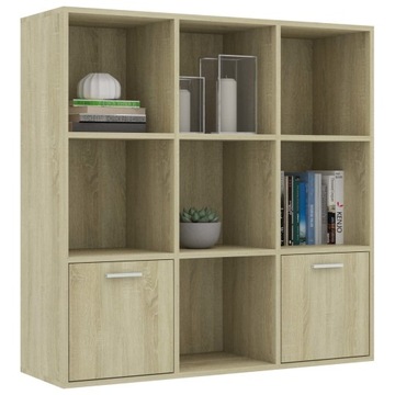 Regał VidaXL Home 98 cm x 98 cm x 30 cm dąb sonoma