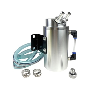 UNIWERSALNY OIL CATCH TANK 0.7L FIGERSPEC SREBRNY