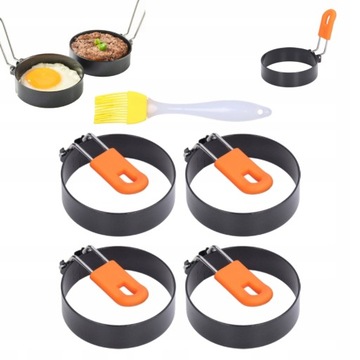 НАБОР ИЗ 4 СТАЛЬНЫХ ФОРМ ДЛЯ ЯИЧНИЦЫ