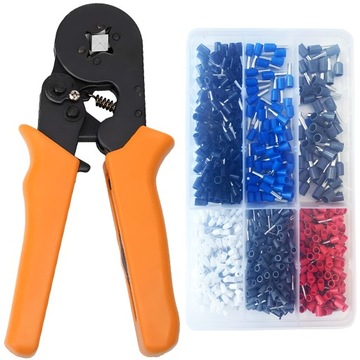 ZACISKARKA PRASKA KABLI TULEJEK KOŃCÓWEK 0,25-10