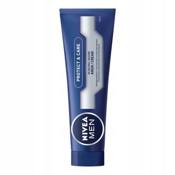 Krem do Golenia Nivea Men Protect & Care z Aloesem 100ml nie wysusza skóry