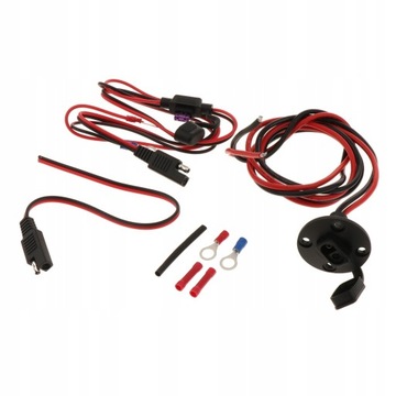 Przedłużacz SAE 12AWG 18AWG, gniazdo zasilania
