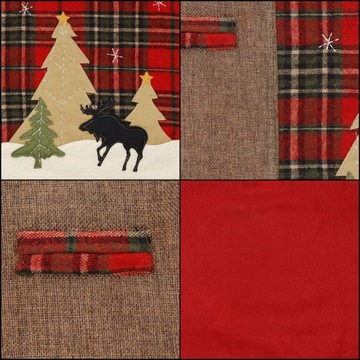 КОВРИК ДЛЯ РОЖДЕСТВЕНСКОГО СТОЛА BOHO MAT 44x33см