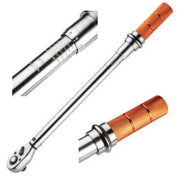 Сертификат динамометрического ключа NEO 20–210 Нм, корпус 1/2 дюйма