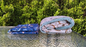 ОДЕЯЛО SOFTSHELL, ВОДОНЕПРОНИЦАЕМЫЙ РУКАВ для дождя, снега, цветов 110х90