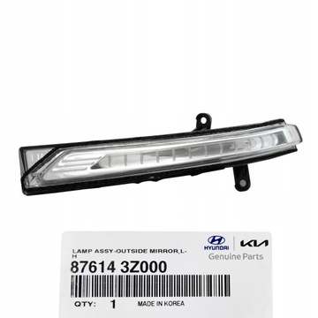 HYUNDAI I40 LAMPA SMĚROVKA W ZRCÁTKO LEVÝ