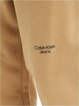 CALVIN KLEIN MĘSKIE SPODNIE DRESOWE HWK BROWN r.L