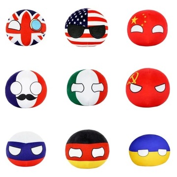 10 см милые плюшевые куклы в стиле кантрибол Польшабол аниме короткие игрушки мини