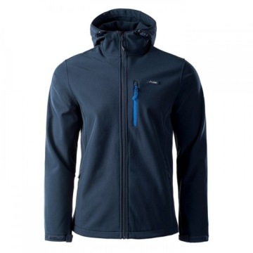ELBRUS SOFTSHELL KURTKA MĘSKA WODOODPORNA Z KAPTUREM IVER L