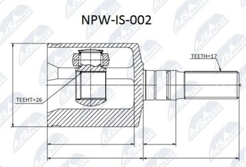 KLOUB VNITŘNÍ NPW-IS-002 NTY