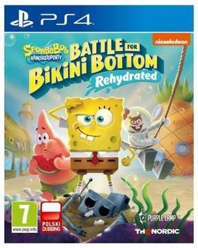 SPONGEBOB SPONGE BOB SQUAREPANTS BIKINI BOTTOM / PS4 / PŁYTA / DUBBING PL