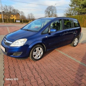 Opel Zafira B 1.6 Twinport ecoFLEX 115KM 2009 Opel Zafira Czujniki Parkowania Nawigacja Gwarancja Vip Super STAN 1.6, zdjęcie 1