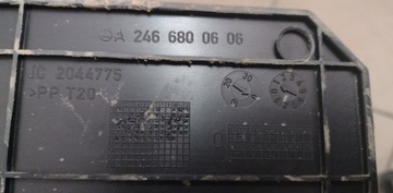 OSŁONA ZAŚLEPKA KONSOLI MERCEDES B W246 15r