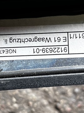 13 BMW E61 KOMBI ROLETA DVEŘE ZADNÍ LEVÝ 6122639