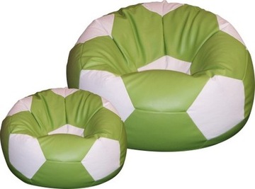 GREAT Football Pouf XXXL TOFFEL из экокожи