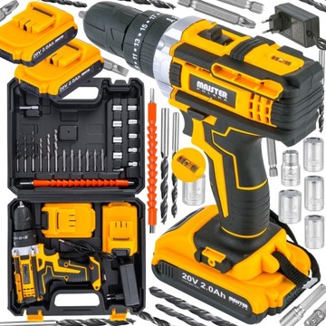 Wkrętarka Majster Polska zasilanie akumulatorowe 20 V MP-0424