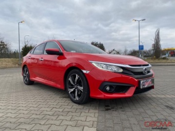 Honda Civic X Sedan 4d Facelifting 1.5 VTEC TURBO 182KM 2019 Honda Civic 1.5ivtec 183KM Polski salon 1 wl serwis bogata wersja zamiana., zdjęcie 16