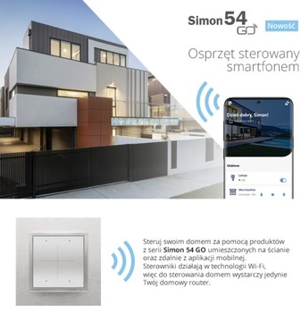 Кнопочный контроллер Simon 54 GO — 30 действий для управления другими контроллерами