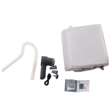 Складная надувная лодка из ПВХ с надувным насосом.