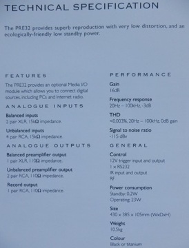 Коммуникационный модуль Primare PRE 32 + MM30 /новый 15 480 злотых/