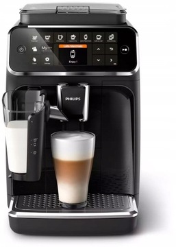 EKSPRES CIŚNIENIOWY AUTOMATYCZNY PHILIPS LATTE GO 8 KAW 1500W 15BAR CZARNY