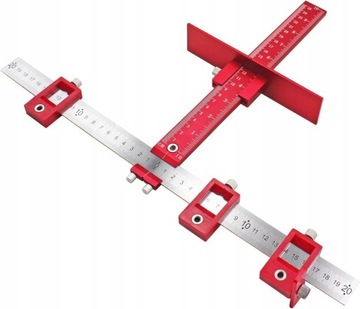 SZABLON STOLARSKI HARDWARE JIG WZORNIK POD UCHWYTY