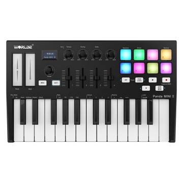 WORLDE Panda MINI II Portable 25-Key USB MIDI