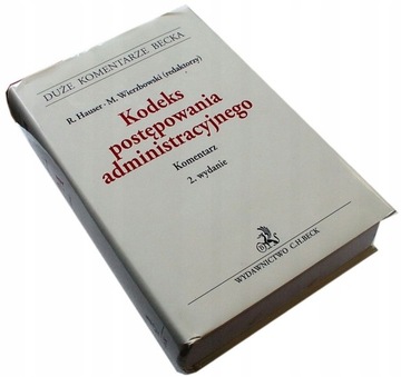 KODEKS POSTĘPOWANIA ADMINISTRACYJNEGO Hauser 7795B