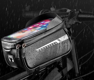 ВОДОНЕПРОНИЦАЕМАЯ ВЕЛОСИПЕДНАЯ СУМКА САНИТАРНЫЙ ДЕРЖАТЕЛЬ ДЛЯ ТЕЛЕФОНА НА РАМУ С ВЕЛОСИПЕДНЫМ КРЫШКОЙ