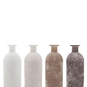 4 центральные вазы из скандинавского мрамора и стекла