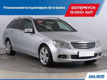 Mercedes Klasa C W204 Kombi T204 2.2 200 CDI BlueEFFICIENCY 136KM 2009 Mercedes C C 200 CDI, Automat, VAT 23%, Skóra