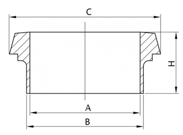 51,0 mm SMS Złącze Spożywcze Kwasoodporne śrubunek