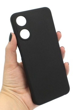 Etui do OPPO A78 5G Jelly Case czarne MATT