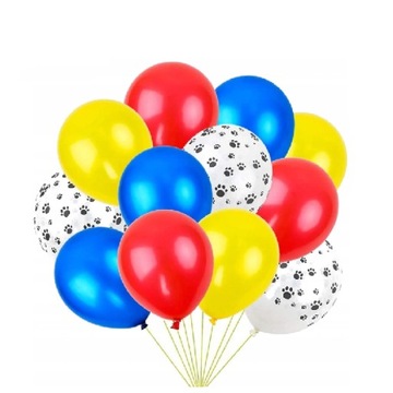 BALONY zestaw PAW PSI PATROL łapki pieska