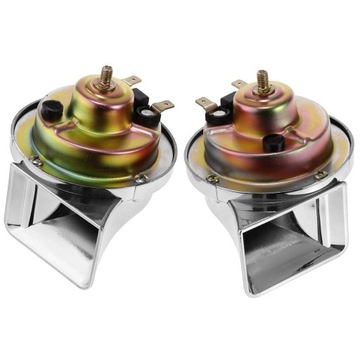 2 шт., 12 В, 115 дБ, универсальный автомобильный электромобиль