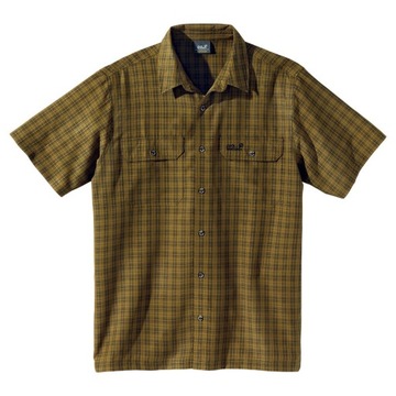 JACK WOLFSKIN TUMBLEWEED TUNDRA GREEN CHECKERED