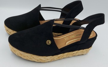 Sandały Espadryle Wrangler WL11642A jasny beż r 37