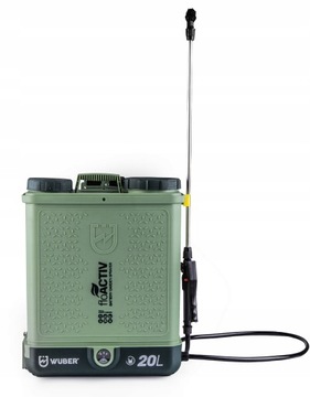 ЭЛЕКТРИЧЕСКИЙ РЮКЗАК С АККУМУЛЯТОРОМ САДОВЫЙ ОПРЫСКИВАТЕЛЬ 20 Л НАБОР WUBER