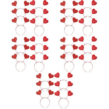Serce klips do włosów Valentine Band opaska ślubna
