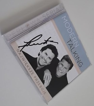 MODERN TALKING PERŁOWA АВТОГРАФ ТОМАС АНДЕРС 1 CD